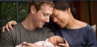 Mark Zuckerberg, Priscilla and daughter Max