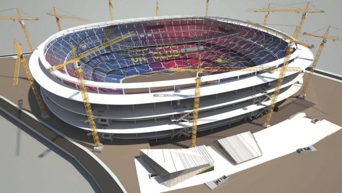 Games will be played at Camp Nou during the renovation process