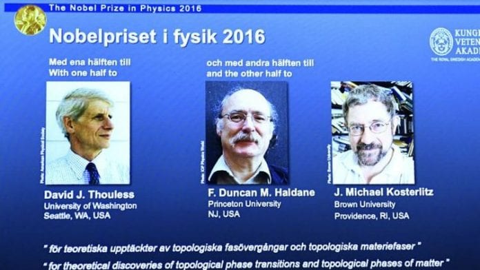 University professor explains 2016 Nobel Physics Prize in simple terms