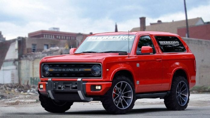 2020 Ford Bronco expected to sit on aluminium construction