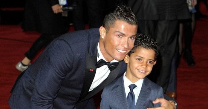 Cristiano Ronaldo has an important lesson for his son – “Be polite… There are jealous people out there!”