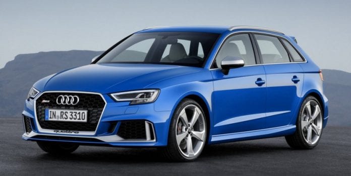 2017 Audi RS3 Sportback facelift will be unveiled at Geneva