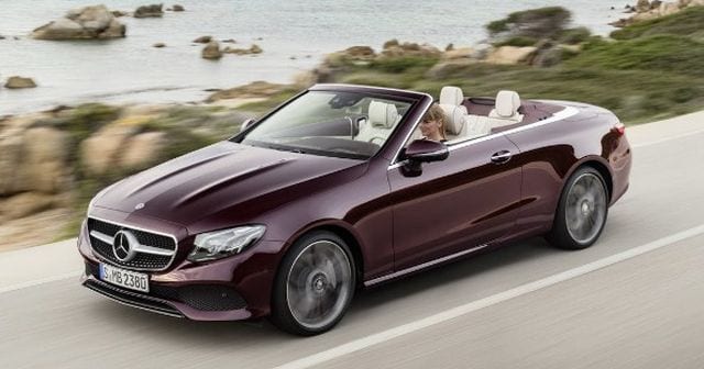 2018 Mercedes E-Class Cabriolet set to make its NY auto show debut and for the first time with AWD configuration!