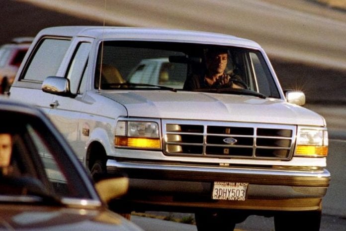 O.J. Simpson’s Ford Bronco Will Be Sold