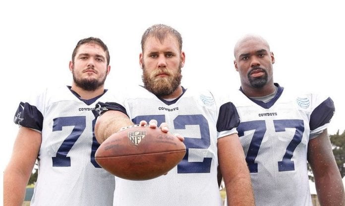 Three Cowboys Offensive Linemen In Top 5 Madden Ratings