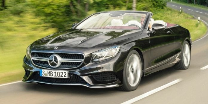 2018 Mercedes S-Class Cabriolet Introduced Officially