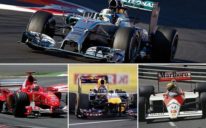 The Most Successful F1 Cars Ever