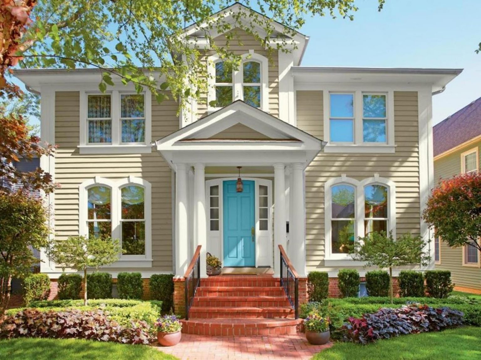 10 Inspiring Cottage Exterior Paint Color Ideas - Opptrends 2022