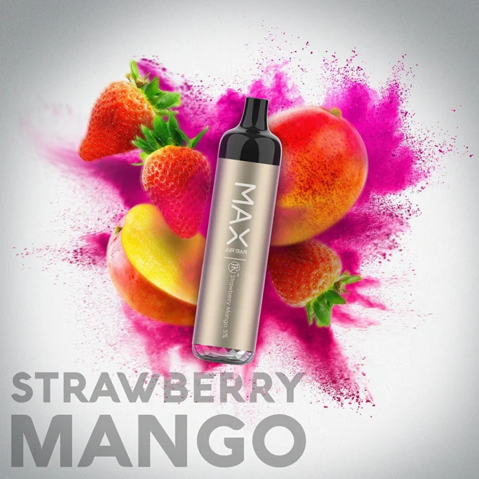 Air Bar Max vapes - Strawberry Mango flavor