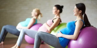 Pregnancy Fitness Yoga Ball